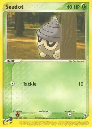 Seedot - 77/100 — EX Sandstorm