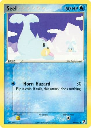 Seel — EX FireRed & LeafGreen Pokémon TCG card by Toshinao Aoki
