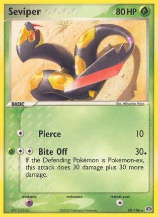 Seviper — EX Emerald
