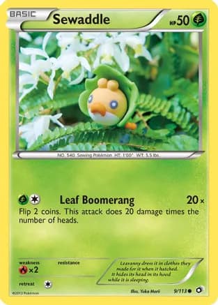 Sewaddle (9) — Legendary Treasures