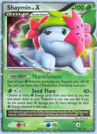 Shaymin Lv.X (Land Forme) — Pokémon TCG card