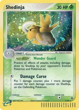 Shedinja — Dragon Pokémon TCG card by Aya Kusube