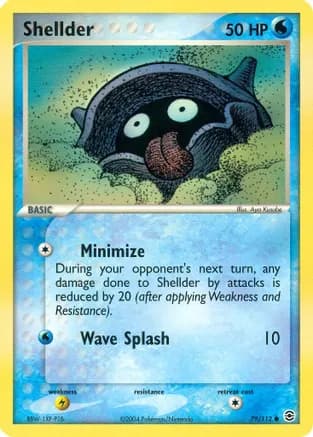 Shellder — EX FireRed & LeafGreen