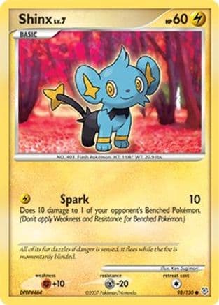 Shinx — Diamond and Pearl Pokémon TCG card by Lee HyunJung