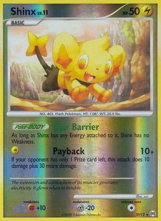 Shinx (Shiny) — Arceus Pokémon TCG card by sui