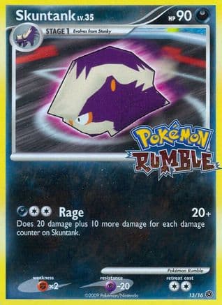Skuntank — Rumble Pokémon TCG card by Pokemon Rumble