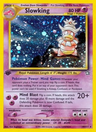 Slowking — Pokémon TCG card