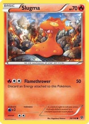 Slugma — XY Base Set