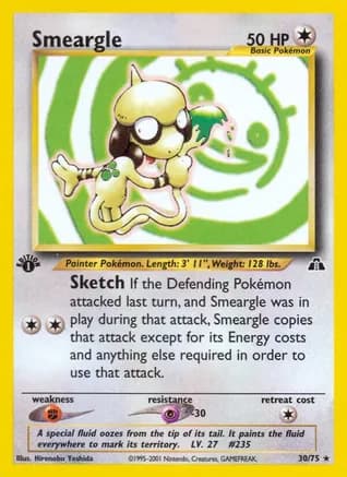 Smeargle (30) — Neo Discovery