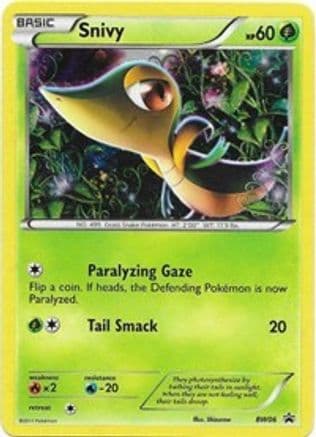 Snivy - BW06 — Black and White Promos Pokémon TCG card by Ken Sugimori