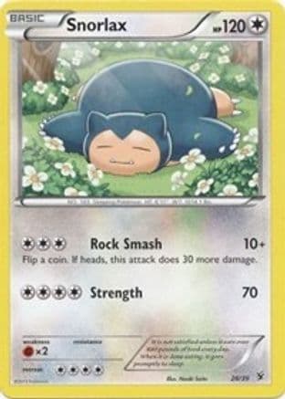 Snorlax — Kalos Starter Set
