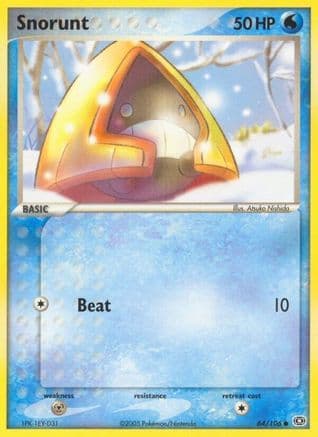 Snorunt — Emerald Pokémon TCG card by Ken Sugimori