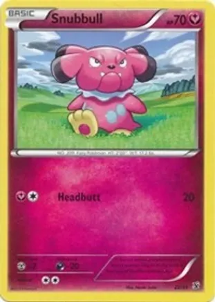Snubbull — Kalos Starter Set Pokémon TCG card by Naoki Saito