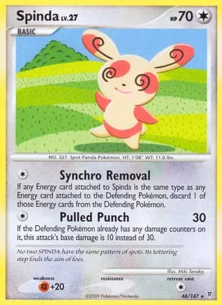 Spinda — Supreme Victors Pokémon TCG card by Miki Tanaka