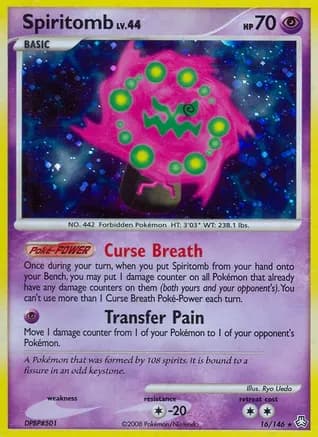 Spiritomb — Legends Awakened Pokémon TCG card by Ryo Ueda