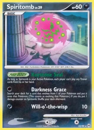 Spiritomb — Arceus Pokémon TCG card by Aya Kusube