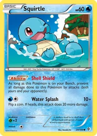 Squirtle — Boundaries Crossed Pokémon TCG card by Kanako Eo