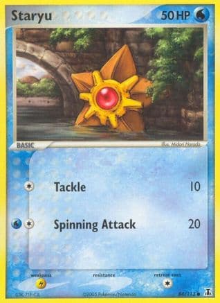 Staryu - 084/113 — Delta Species Pokémon TCG card by Midori Harada
