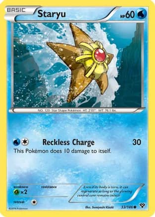 Staryu — XY Base Set