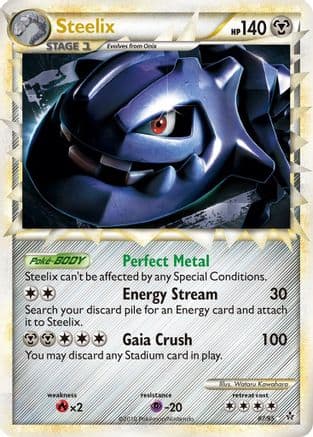 Steelix (Prime) — Unleashed Pokémon TCG card by Wataru Kawahara