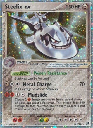 Steelix ex — EX Unseen Forces Pokémon TCG card by Ryo Ueda