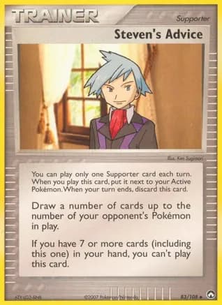 Steven's Advice — EX Power Keepers