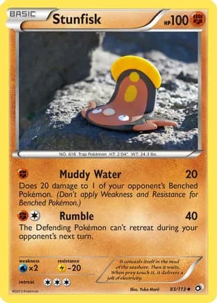 Stunfisk — Legendary Treasures