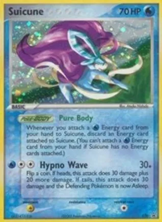 Suicune - 030 (EX Collector's Carry Tin) — Nintendo Promos