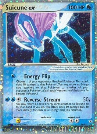 Suicune ex — EX Team Magma vs Team Aqua