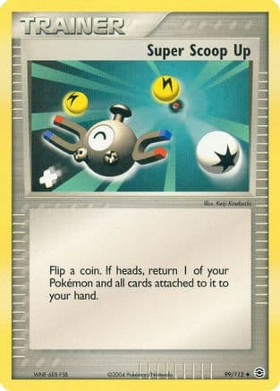 Super Scoop Up — EX FireRed & LeafGreen Pokémon TCG card by Keiji Kinebuchi