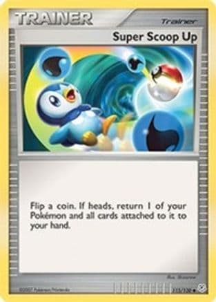 Super Scoop Up — Diamond and Pearl Pokémon TCG card by Shizurow