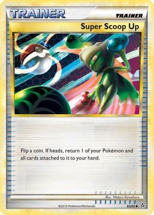 Super Scoop Up — Unleashed Pokémon TCG card by Wataru Kawahara