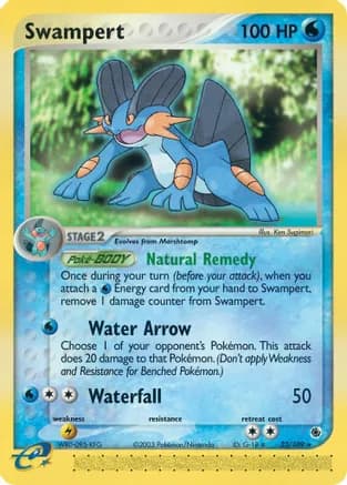 Swampert - 23/109 — EX Ruby and Sapphire