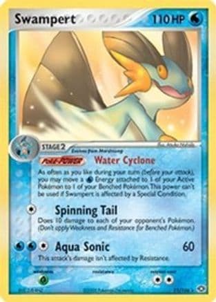 Swampert - 11/106 (EX Emerald) — Deck Exclusives Pokémon TCG card by Atsuko Nishida