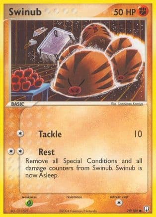 Swinub — Team Rocket Returns