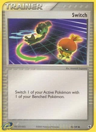 Switch — EX Ruby and Sapphire Pokémon TCG card by Hiromichi Sugiyama