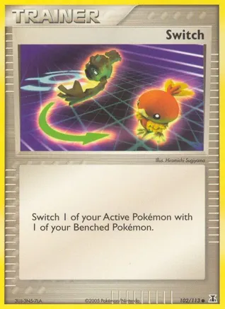 Switch — EX Delta Species Pokémon TCG card by Hideaki Hakozaki