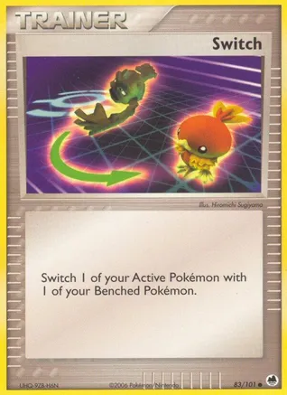 Switch — EX Dragon Frontiers Pokémon TCG card by Hiromichi Sugiyama