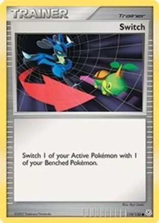 Switch — Diamond and Pearl Pokémon TCG card by Ryo Ueda