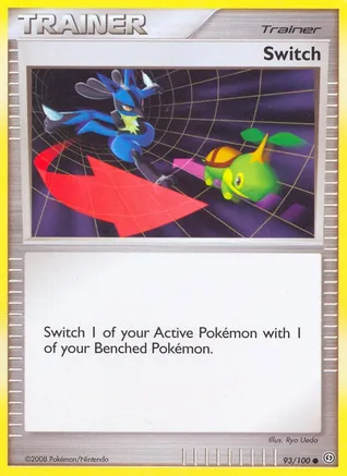 Switch — Stormfront Pokémon TCG card by Ryo Ueda