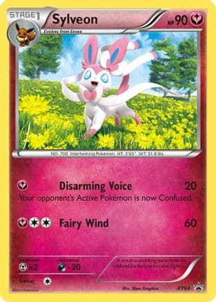 Sylveon - XY04 — XY Promos Pokémon TCG card by Illus. Atsuko Nishida