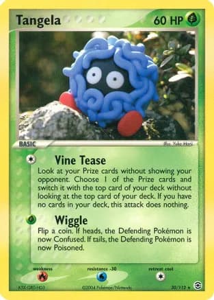 Tangela — EX FireRed & LeafGreen Pokémon TCG card by Yuka Morii