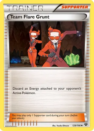 Team Flare Grunt — XY Base Set