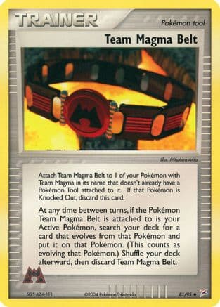 Team Magma Belt — EX Team Magma vs Team Aqua