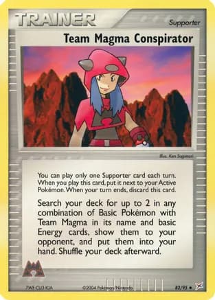 Team Magma Conspirator — EX Team Magma vs Team Aqua
