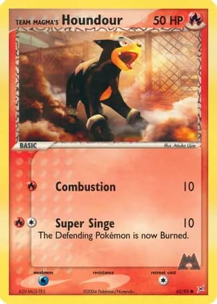 Team Magma's Houndour - 62/95 — EX Team Magma vs Team Aqua