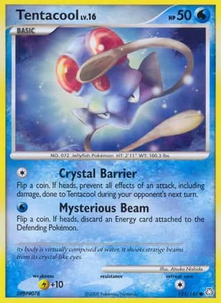 Tentacool — Legends Awakened Pokémon TCG card by Atsuko Nishida