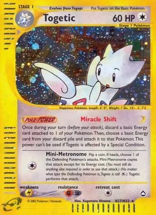 Togetic (H27) — Aquapolis