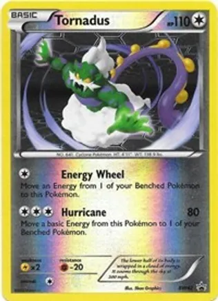 Tornadus - BW42 — Black and White Promos