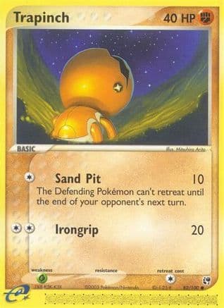 Trapinch — Sandstorm Pokémon TCG card by Suwama Chiaki